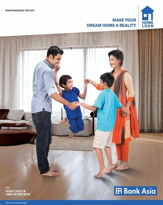 Bank Asia static ad: Print ad for Bank Asia Limited, 2017.