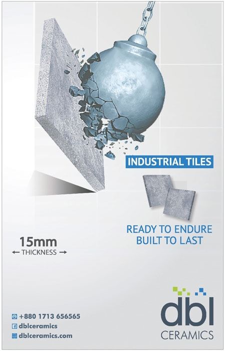DBL Ceramics print ad: Print ad for DBL Ceramics Limited, 2020.