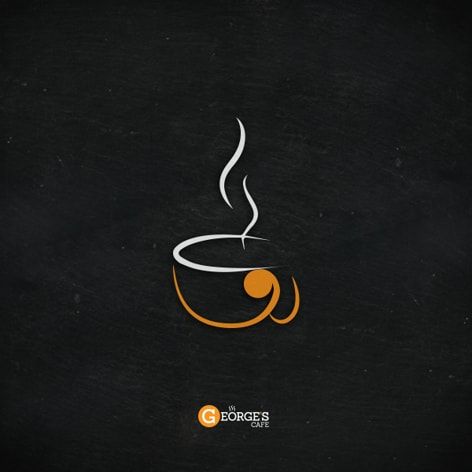 George's Cafe digital display: Digital display ad for George's Cafe Language Day Communication, 2017.