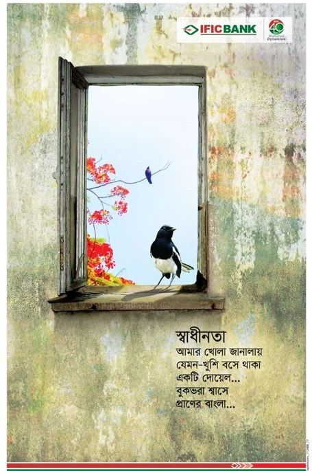 IFIC Bank print ad: Print ad for IFIC Bank Ltd, 2017.