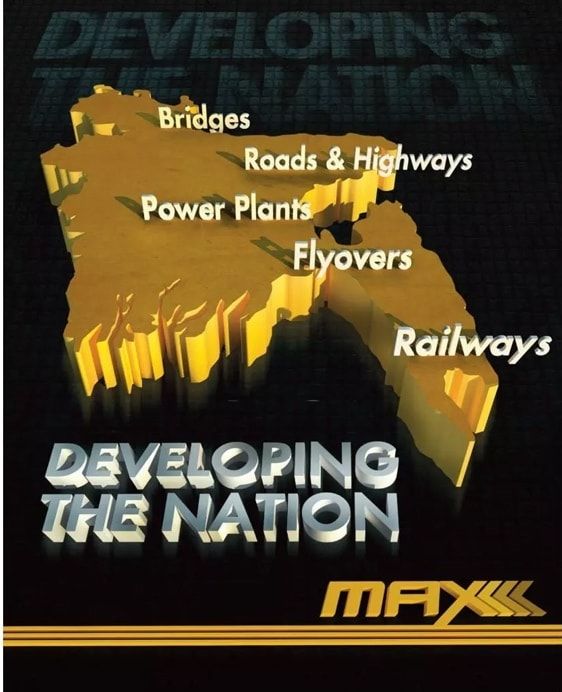 MAX Group print ad: Print ad for MAX Group, 2017.