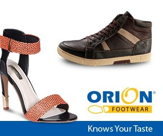 Orion Footwear digital display: Digital display ad for Orion Footwear, 2015.