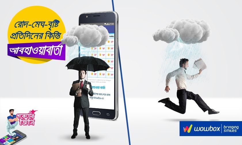 WowBox static ad: Digital display ad for WowBox, 2017.