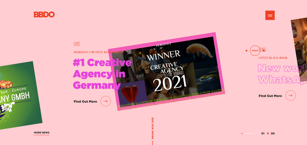 Advertising Agency Website Design Inspirations 2022