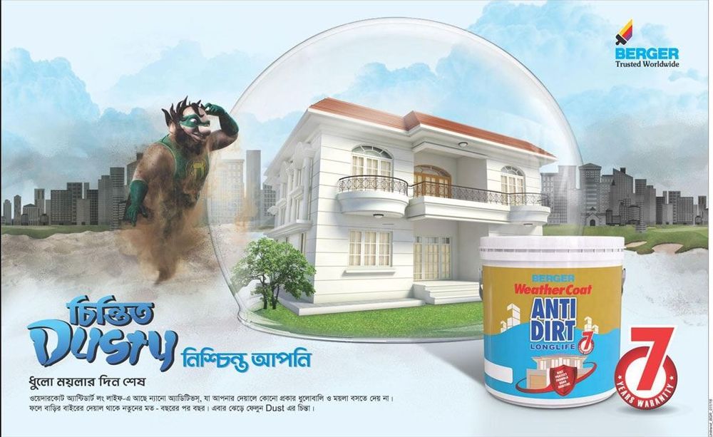 Berger print ad: Berger Weather Coat - Anti Dirt - Press Ad