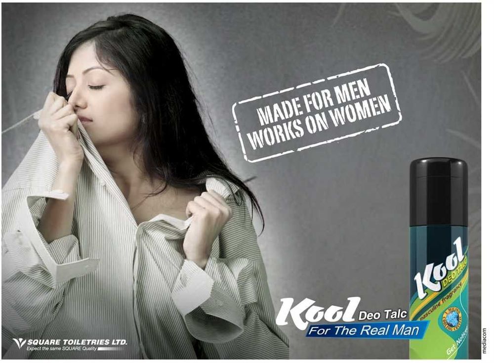 Kool Deo Talk print ad: Print ad for Kool Deo Talk, 2014.