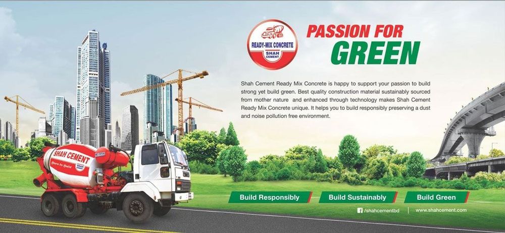 Shah Cement static ad: Print ad for Shah Cement, 2015.
