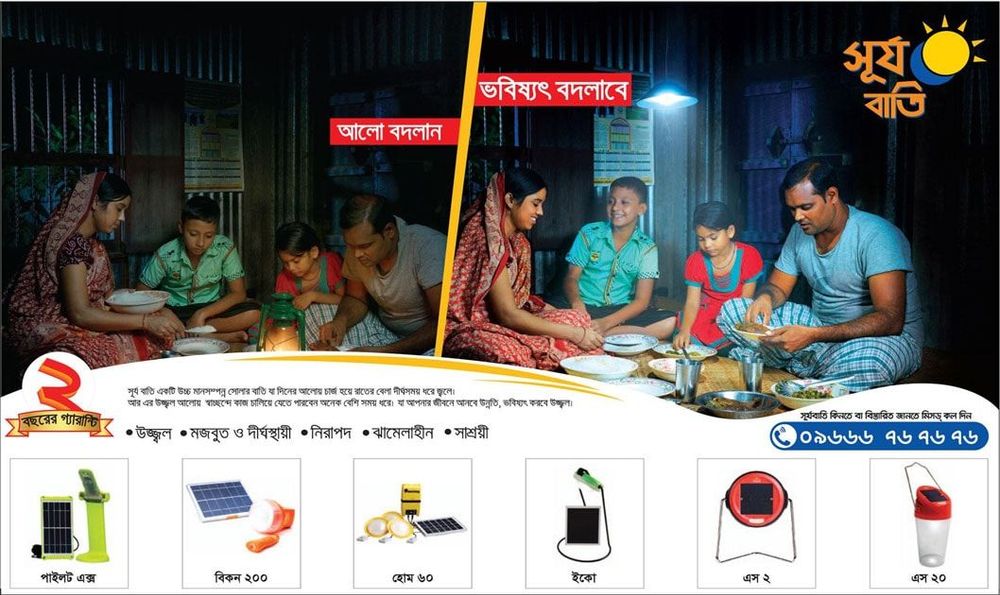 Surjo Bati print ad: Print ad for Surjo Bati, 2016.