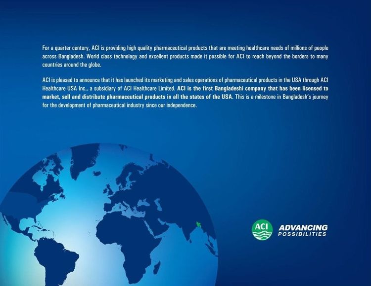 ACI print ad: Print ad for ACI, 2017.