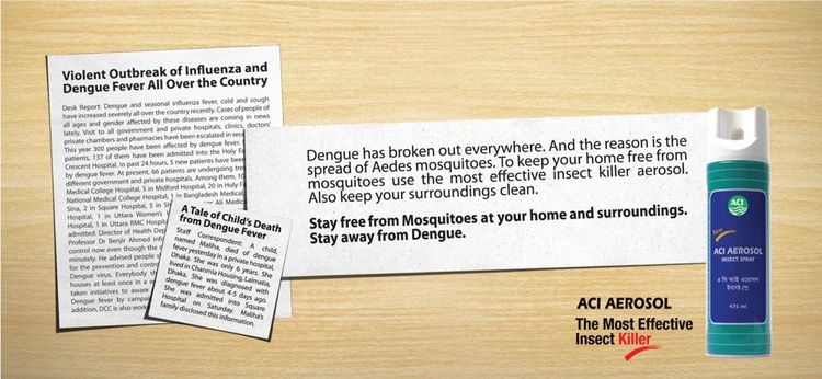 ACI Aerosol print ad: Print ad for ACI Aerosol, 2015.