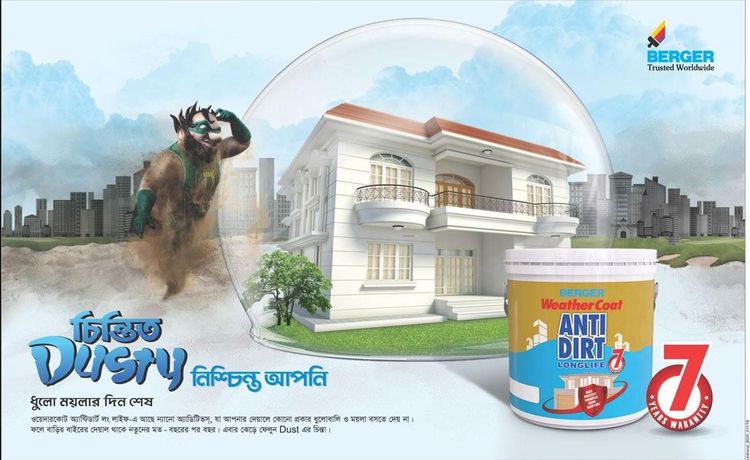 Berger print ad: Berger Weather Coat - Anti Dirt - Press Ad