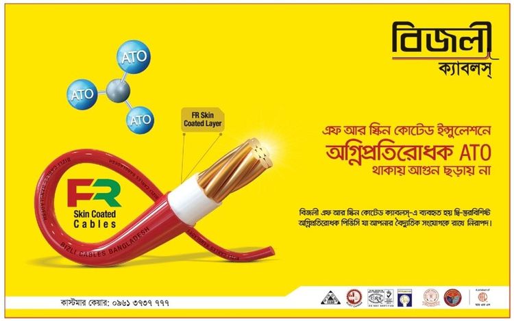 Bizli Cables static ad: Print ad for Bizli Cables, 2019.