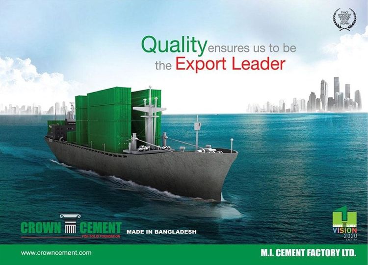 Crown Cement print ad: Print ad for Crown Cement, 2015.