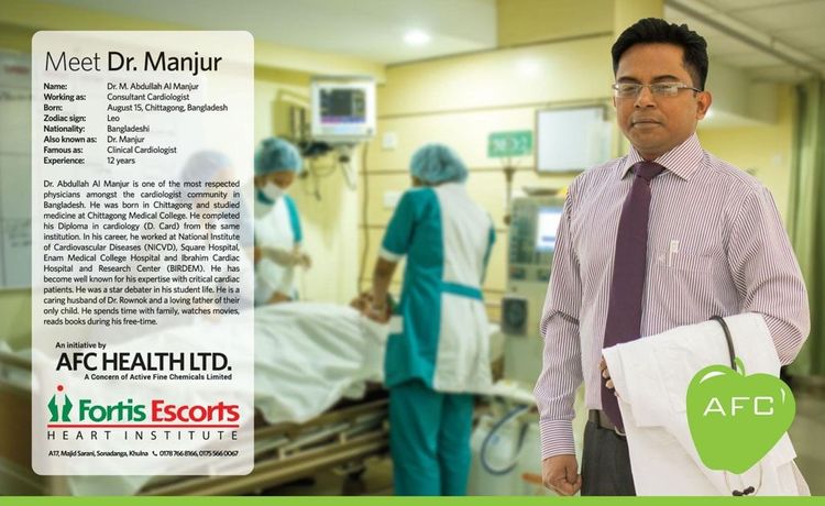 Fortis Escorts Heart Institute print ad: Print ad for Fortis Escorts Heart Institute, 2015.