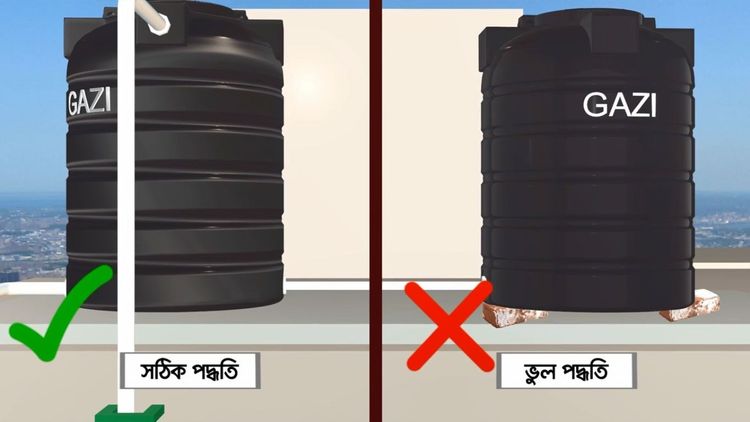 Gazi Tyre online video: Gazi Tank Installation Instruction