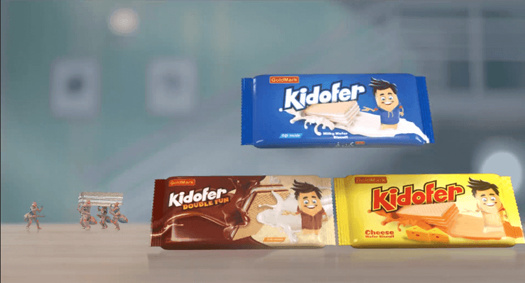 GoldMark TVC: GoldMark Kidofer Wafer Campaign