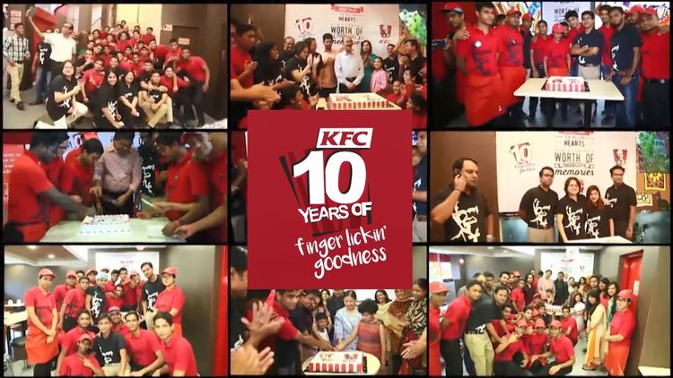 KFC activation: Completing 10 years in Bangladesh isn’t just a milestone for KFC; it is about giving the love back and spreading the joy of finger lickin’ goodness everywhere.