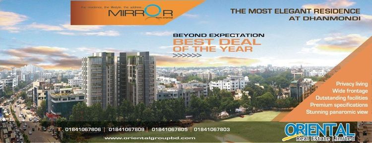 Oriental Real Estate print ad: Print ad for Oriental Real Estate, 2015.