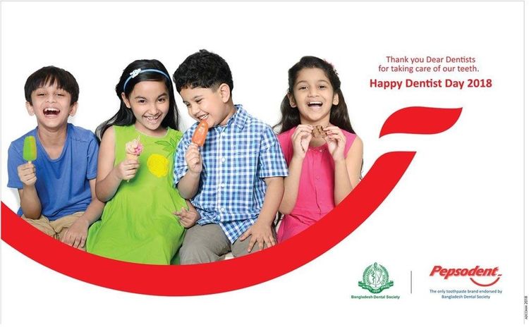 Pepsodent print ad: Print ad for Pepsodent, 2018.