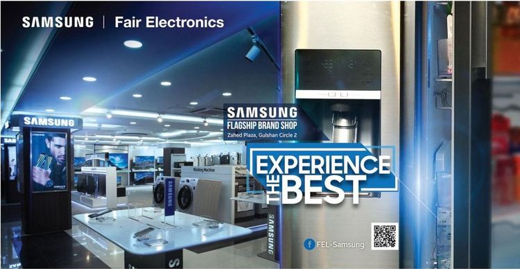 Samsung print ad: Print ad for Samsung, 2017.