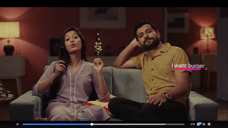 LG TVC: TV commercial for LG, 2019.