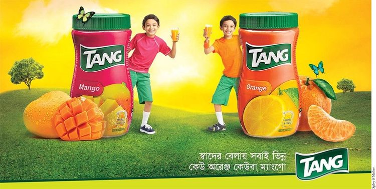 Tang print ad: Print ad for Tang, 2015.