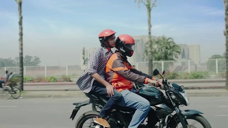 UBER online video: Online video for Uber Moto Bangladesh, 2019.