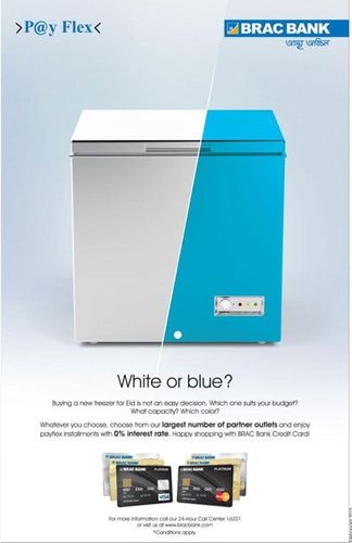 Brac Bank print ad: Print ad for Brac Bank, 2015.