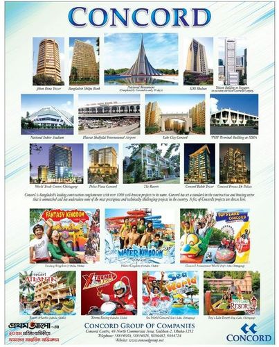 Concord Group of Companies print ad: Print ad for Concord Group of Companies, 2018.