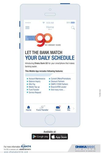 Dhaka Bank print ad: Print ad for Dhaka Bank Limited, 2017.