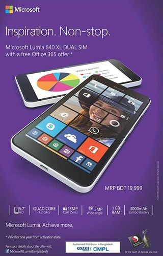 Microsoft Lumia print ad: Print ad for Microsoft Lumia, 2015.