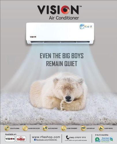 Vision Air Conditioner static ad: Print ad for Vision Air Conditioner, 2015.